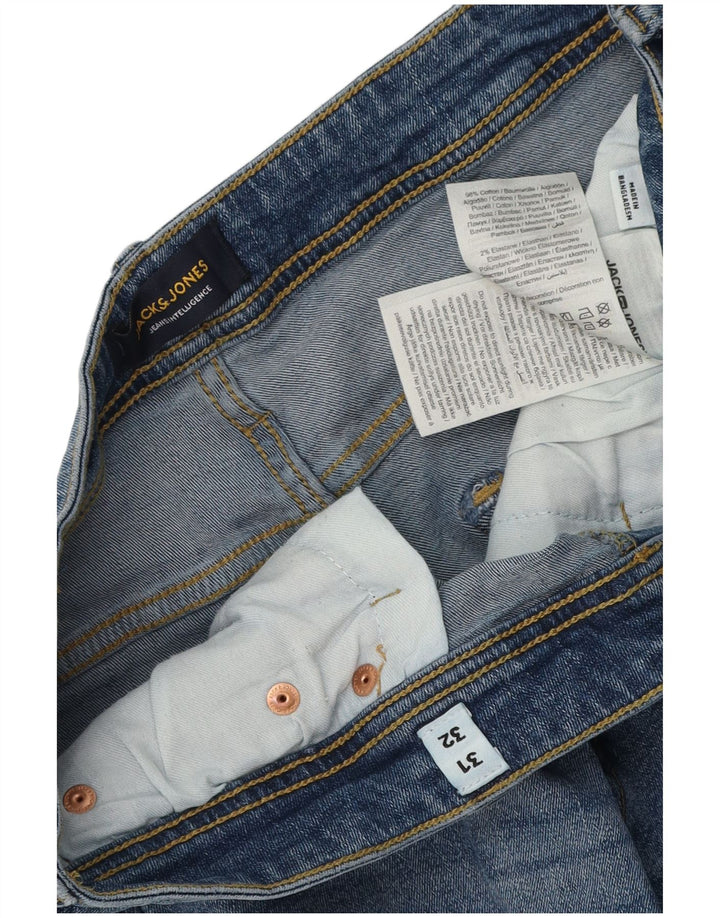 Blugi Jack & Jones GLENN Slim pentru bărbați W31 L32 bumbac albastru