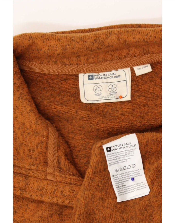 Jachetă de trening pentru bărbați Mountain Warehouse, 3XL, maro, poliester cu pete