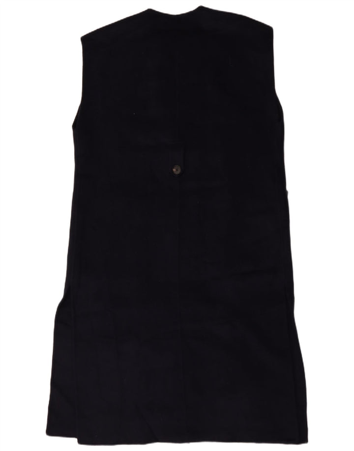Gilet supradimensionat pentru femei Zara UK 6 XS Lână bleumarin
