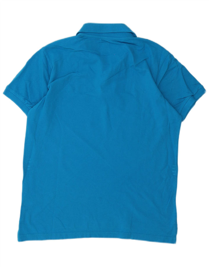 Tricou polo North Sails pentru bărbați, bumbac albastru mediu