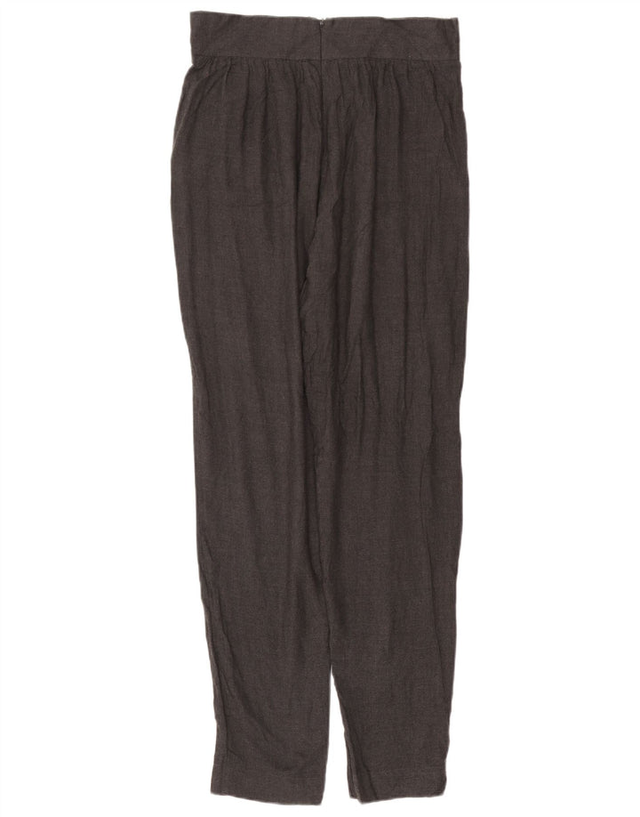 French Connection Pantaloni de costum pentru femei UK 12 Medium W30 L31 Gri