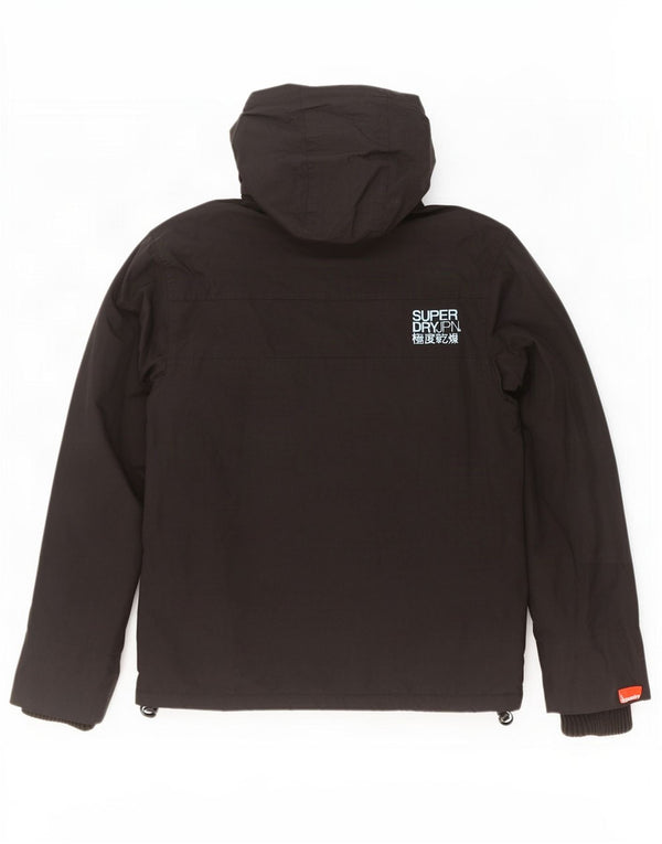 Jachetă Windcheater Graphic Windbreaker pentru bărbați Superdry UK 38 Medium Black