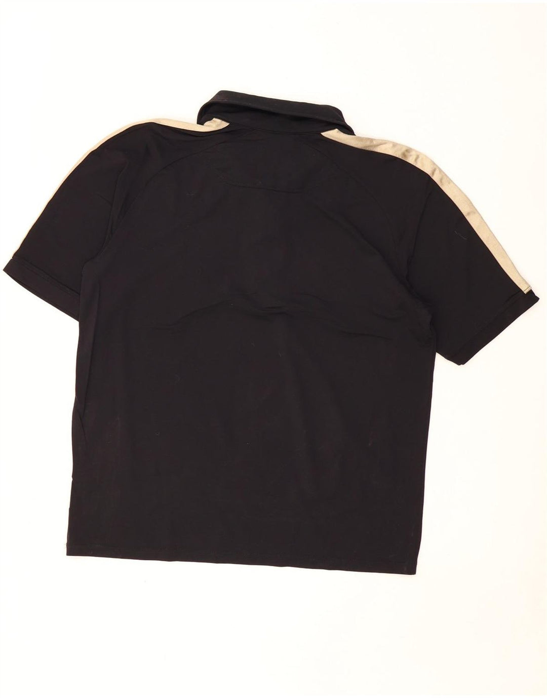 Tricou polo pentru bărbați DIADORA, negru mediu, poliamidă color bloc