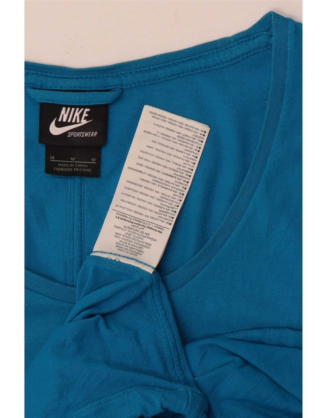 Tricou pentru femei Nike Top UK 14 Medium Blue Bumbac