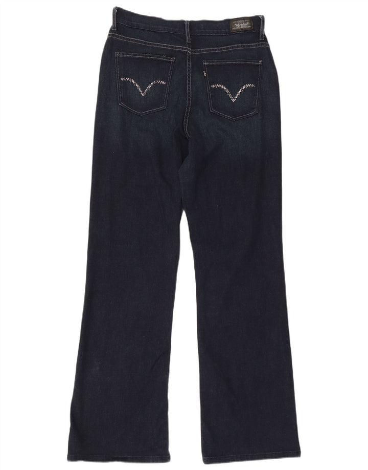 Blugi Levi's 512 Bootcut pentru femei US 12 Large W30 L31 Bleumarin