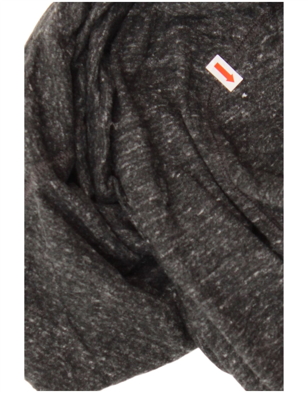 Pulover cu glugă cu grafică CHAMPION pentru femei UK 14, bumbac cu pete gri mediu