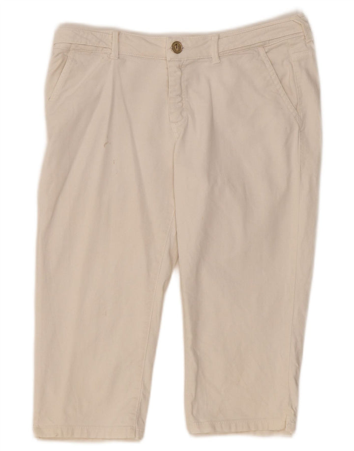 Trussardi Pantaloni Chino Femei W26 Small White