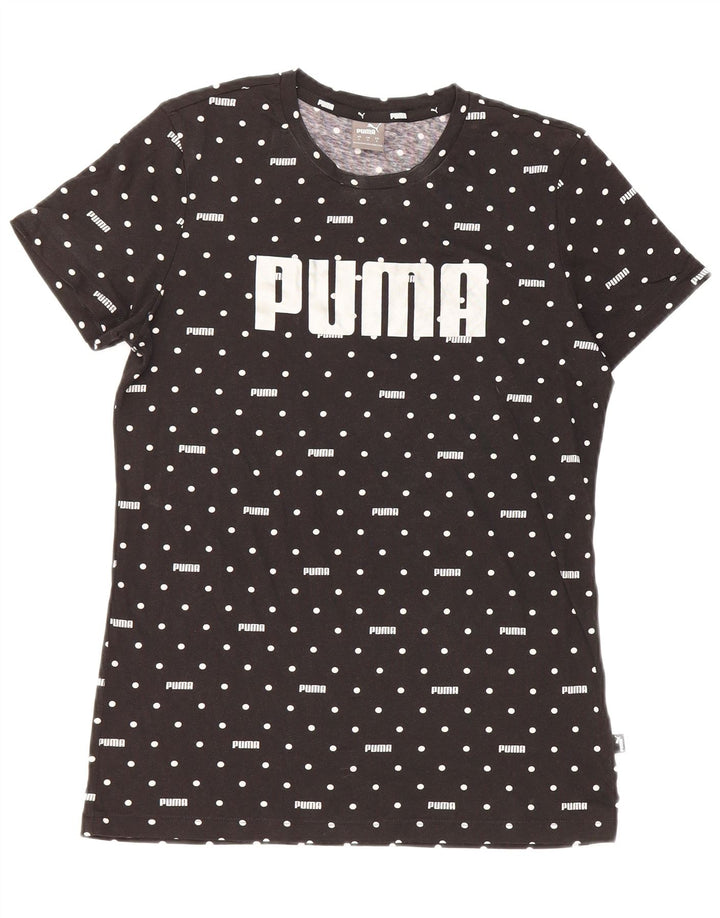 Tricou grafic Puma pentru bărbați Top Small Negru