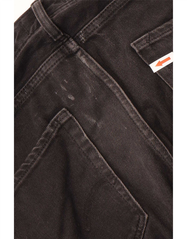 Blugi largi Jack & Jones pentru bărbați W31 L34 bumbac negru