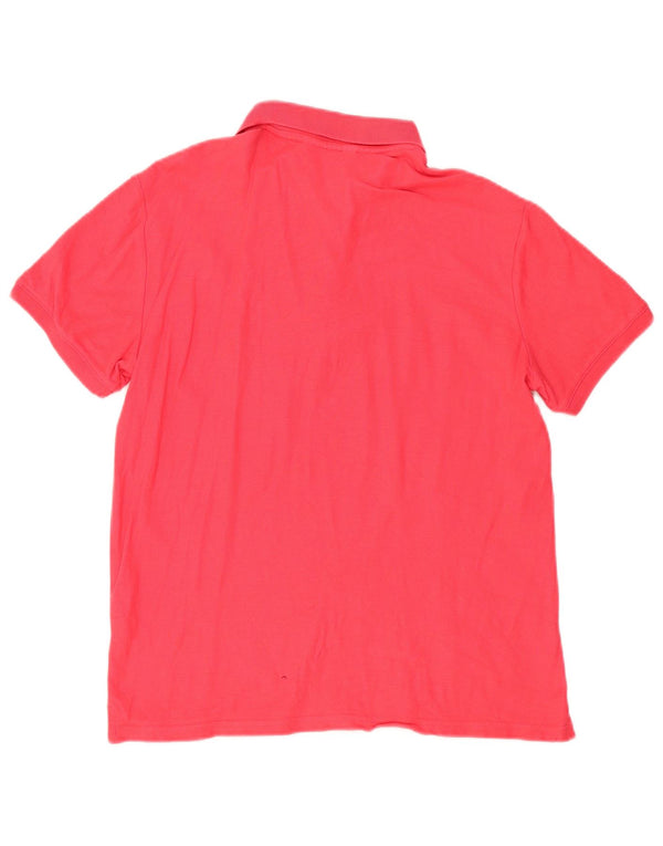 Cămașă polo Calvin Klein pentru bărbați, roșu mediu, bumbac