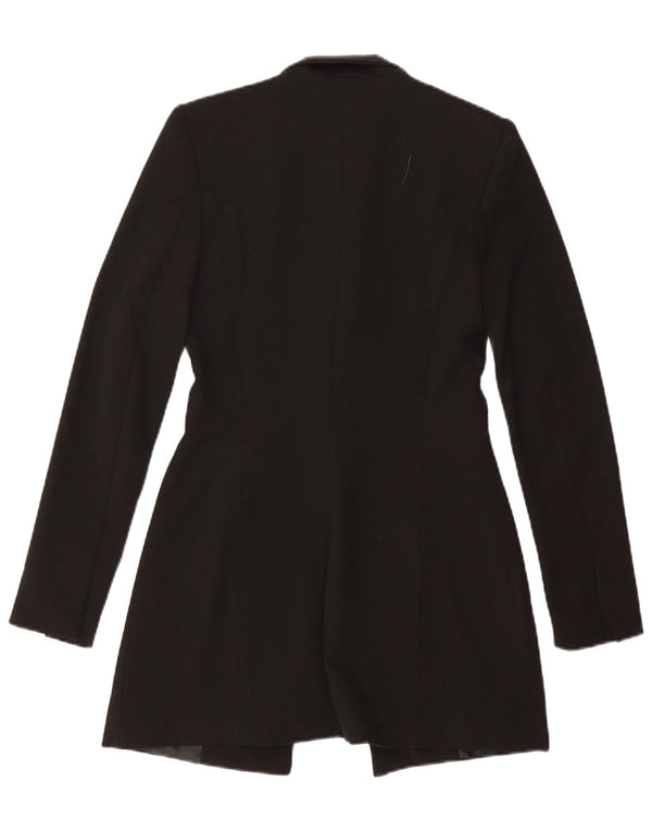 Jachetă Blazer pentru femei Zara UK 6 XS Negru Poliester