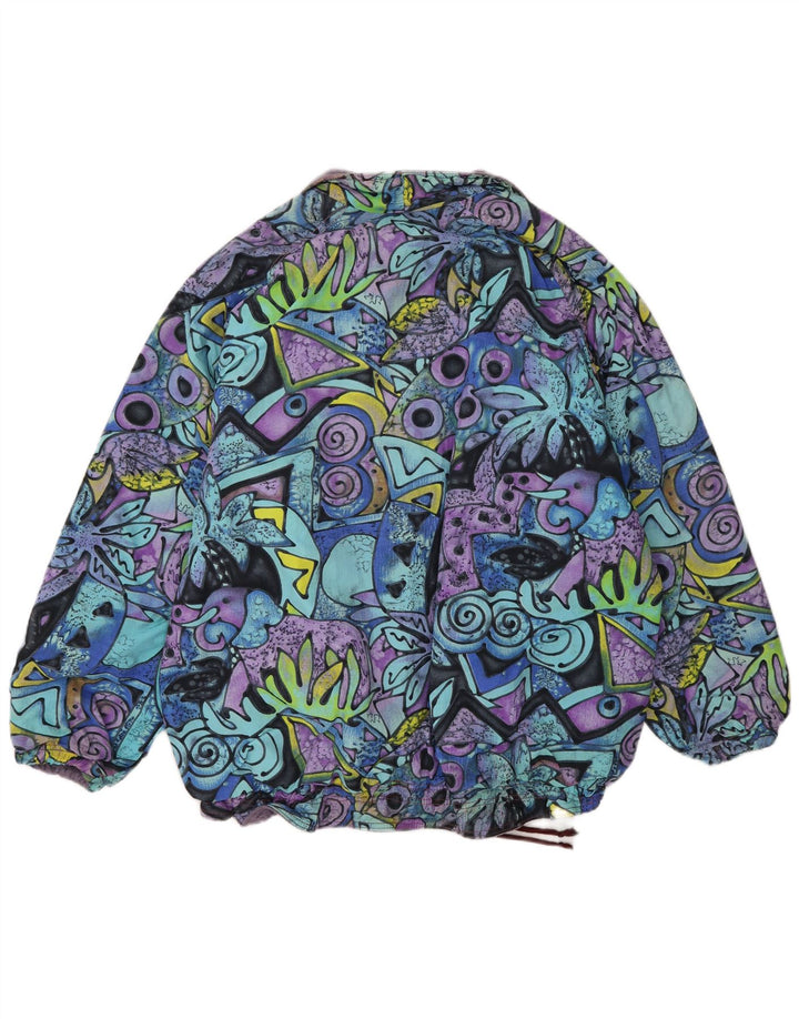 Jachetă vintage pentru bărbați UK 38 Medium Multicolor Geometric