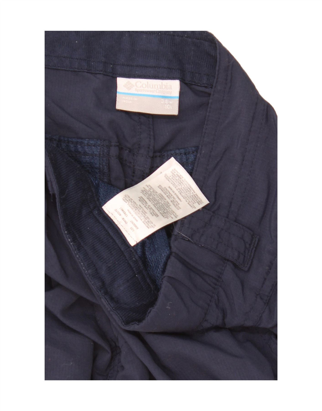 Pantaloni scurți cargo pentru bărbați COLUMBIA W38 XL Nailon bleumarin