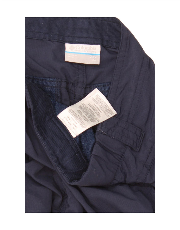Pantaloni scurți cargo pentru bărbați COLUMBIA W38 XL Nailon bleumarin