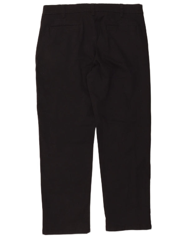 Pantaloni chino drept bărbați Lee L36 L30 bumbac negru