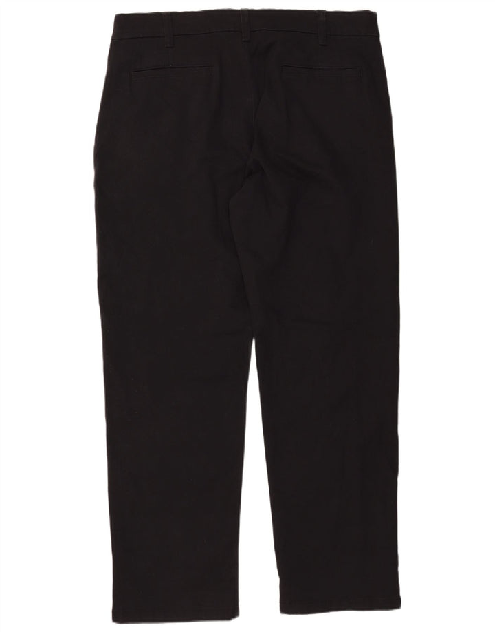 Pantaloni chino drept bărbați Lee L36 L30 bumbac negru