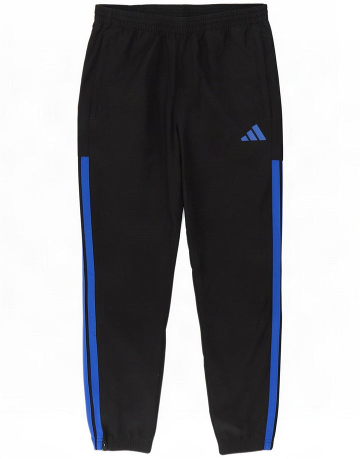 Adidas Pantaloni de trening pentru bărbați Joggeri Poliester negru mediu