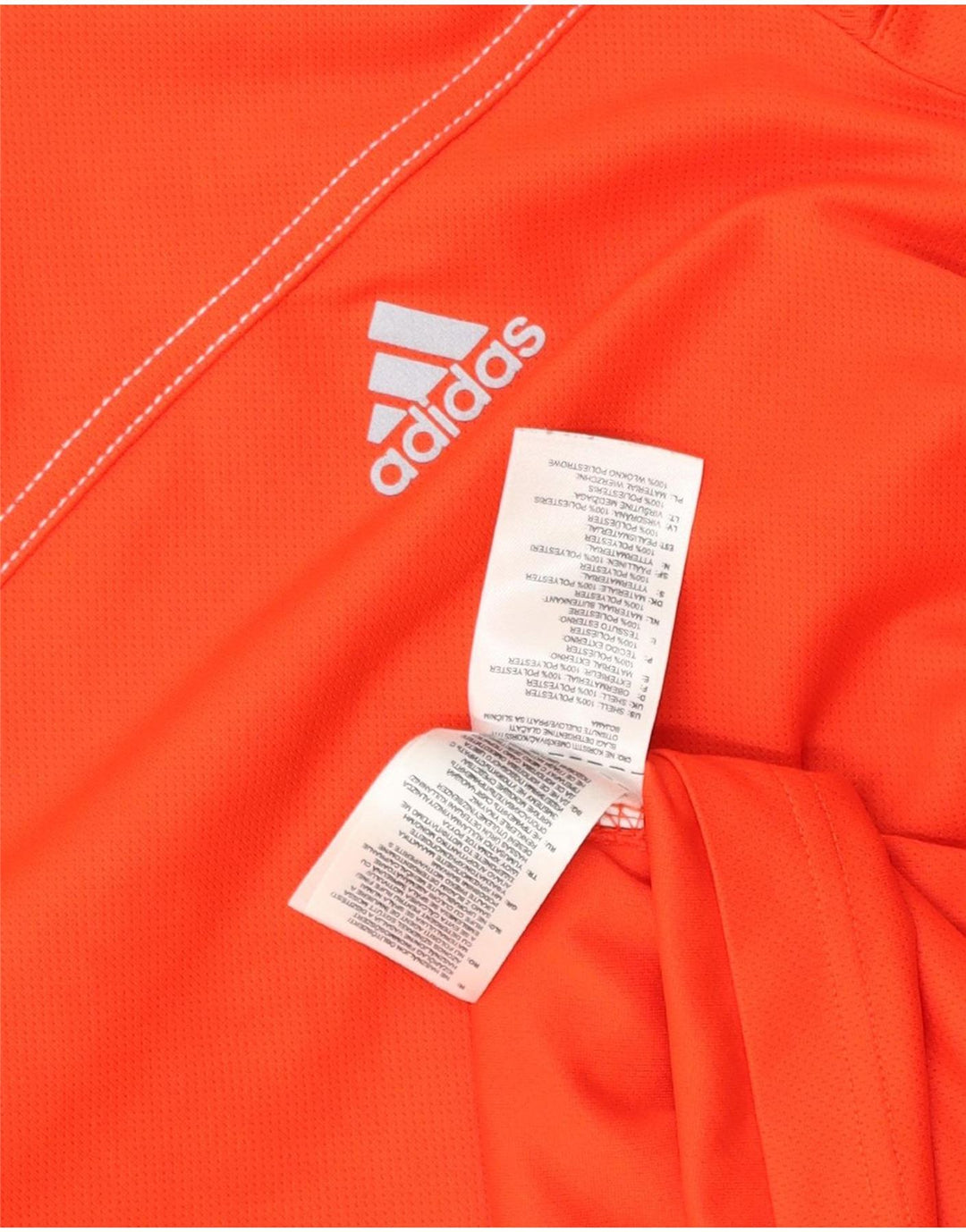 Tricou pentru bărbați Adidas Top Mediu Portocaliu Poliester
