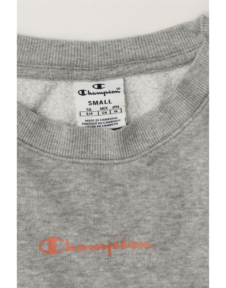 Pulover de hanorac supradimensionat pentru femei Champion UK 10, mic, gri, pete