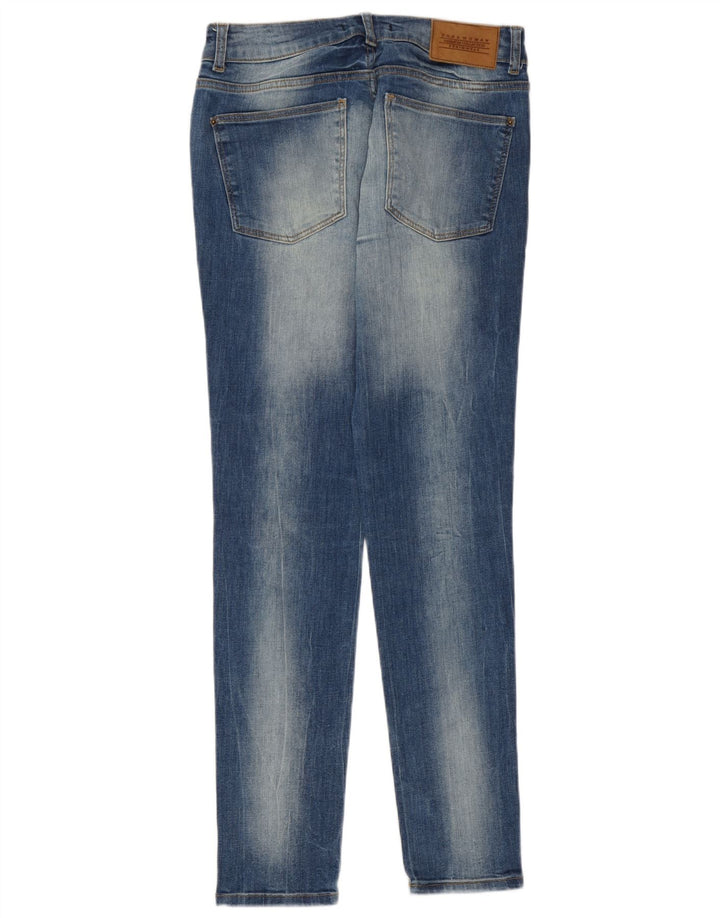 Blugi skinny dama Zara EU 40 Medium W30 L30 Albastru