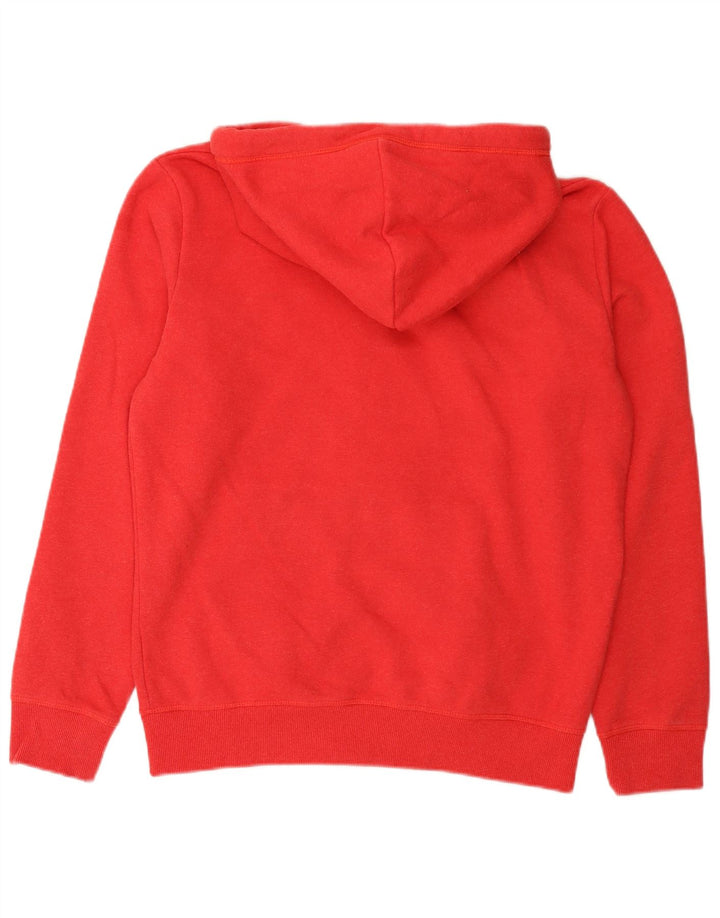 Pulover Superdry pentru bărbați, cu fermoar, bumbac roșu mare