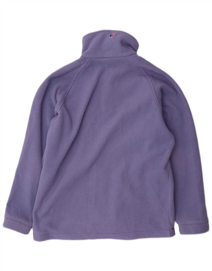 BERGHAUS Womens Fleece Jacket UK 18 XL Purple