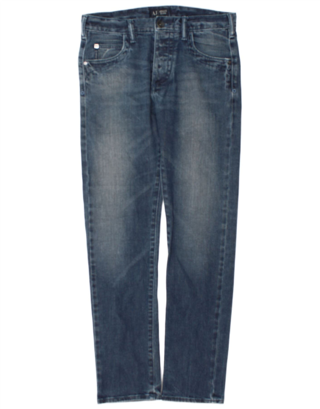 Blugi slim pentru bărbați Armani W32 L32 Bumbac albastru