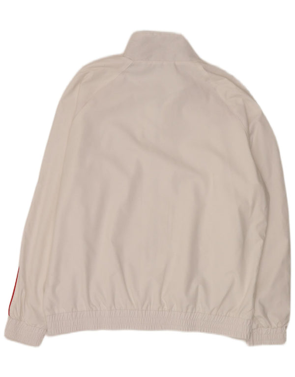 AUSTRALIAN L'ALPINA Mens Tracksuit Top Jacket IT 54 XL White Polyester