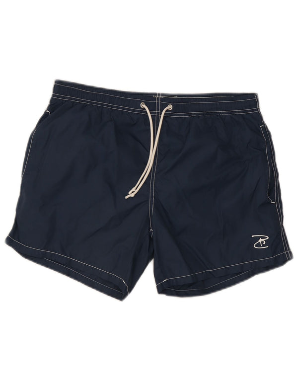 Pantaloni scurți de înot Pierre Cardin pentru bărbați, poliester mici, albastru