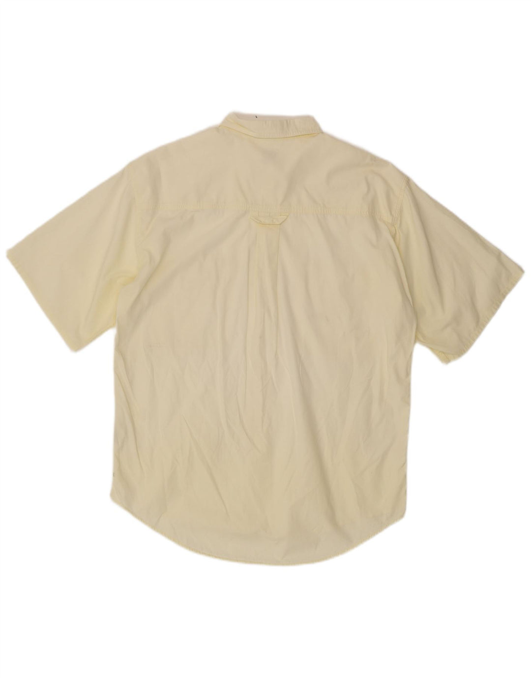 Cămașă BOSTON cu mânecă scurtă pentru bărbați Mărimea 41 16 Bumbac galben mare