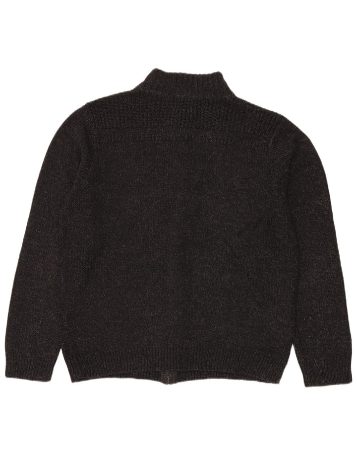 Pulover cardigan pentru bărbați Marks & Spencer, cu croială obișnuită, mare, gri acrilic