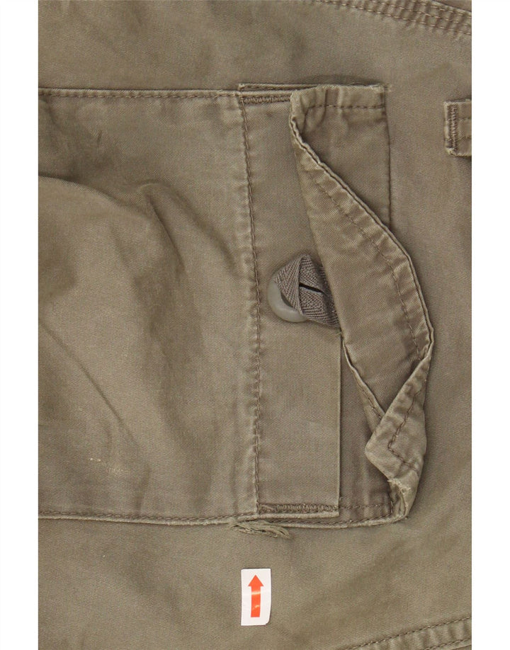 Pantaloni scurți cargo pentru bărbați CARHARTT W30, bumbac mediu kaki