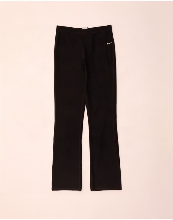 Pantaloni de trening Nike pentru femei UK 10/12 Poliester mediu negru