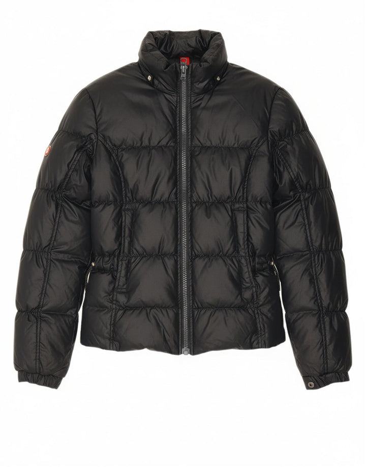 INVICTA Womens Padded Jacket UK 10 Small Navy Blue Polyamide