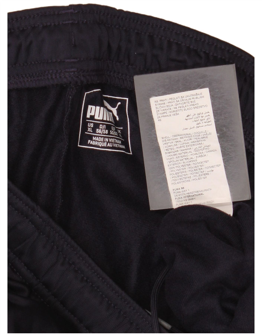Pantaloni de trening Puma pentru bărbați XL, poliester bleumarin