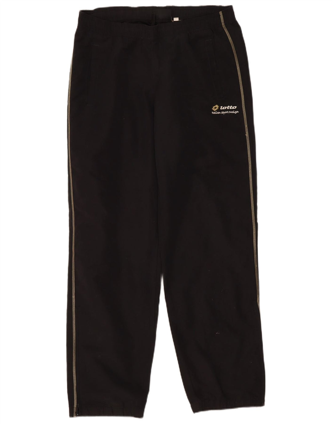 Pantaloni de trening pentru bărbați Lotto Joggeri mari, negri