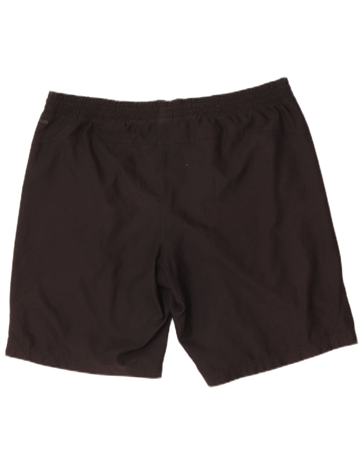 Pantaloni scurți sport pentru bărbați Adidas, mari, negru, poliester