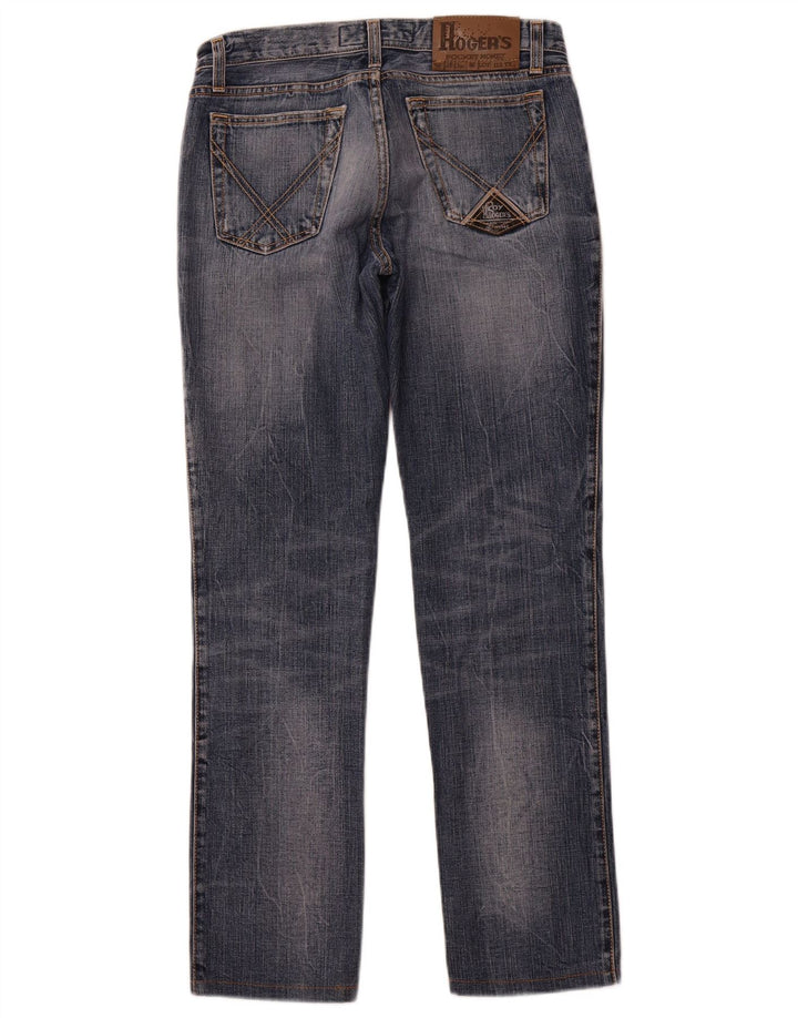 Blugi drepti pentru femei ROY ROGERS W29 L30 Bumbac albastru