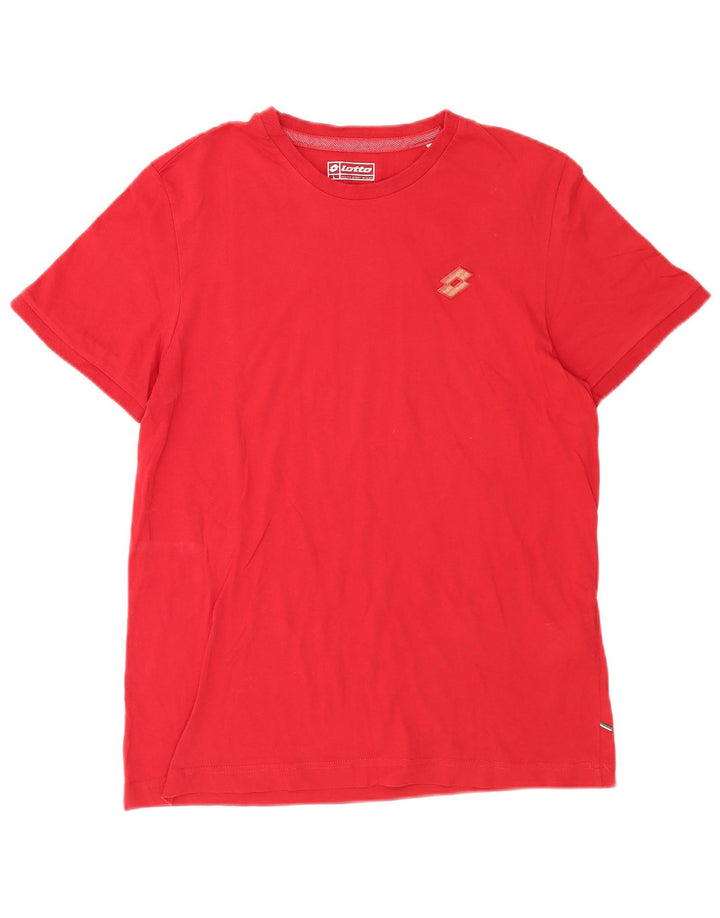 Tricou Bărbați Lotto Top Mare Bumbac Roșu