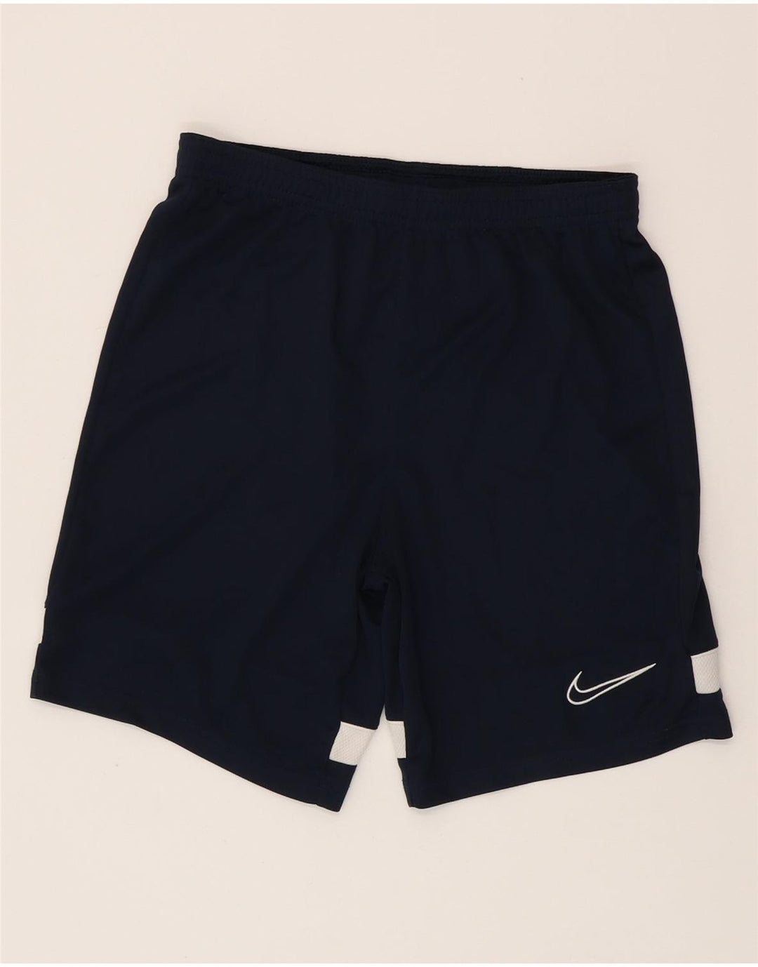 Pantaloni scurți sport NIKE Dri Fit pentru băieți 12-13 ani, mari, bleumarin, color block