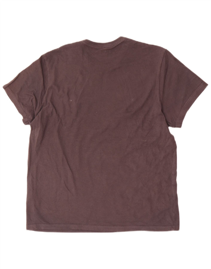 Tricou Jack Wills pentru bărbați, cu croiala clasică, top mediu din bumbac negru