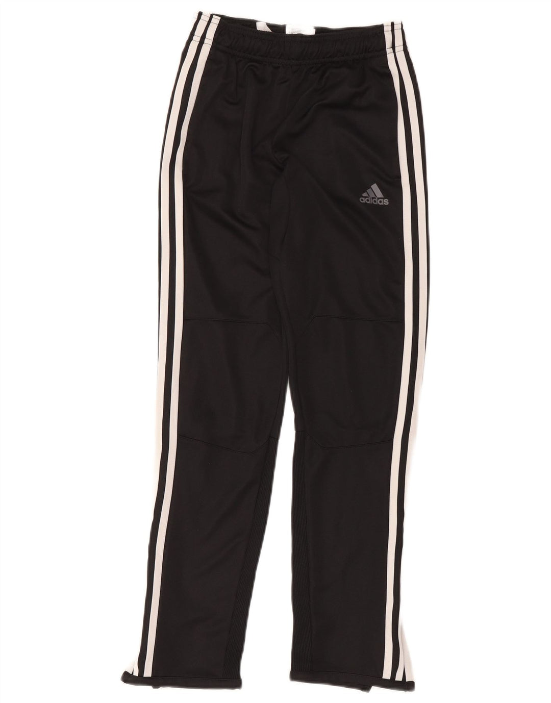 Pantaloni de trening Adidas Climalite pentru baieti 11-12 ani poliester negru