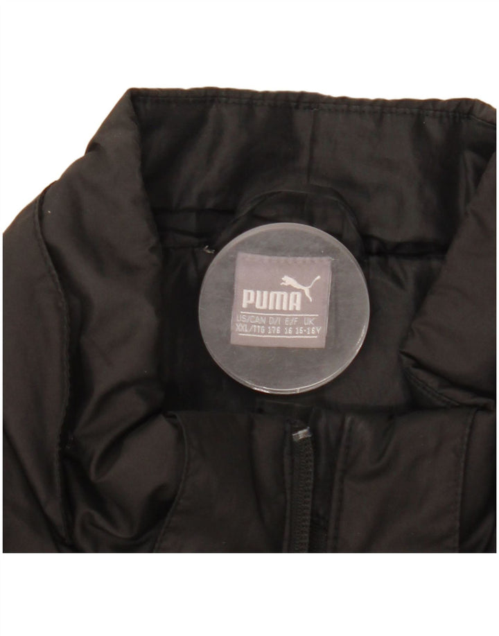 Jachetă căptușită Puma pentru băieți 15-16 ani 2XL negru