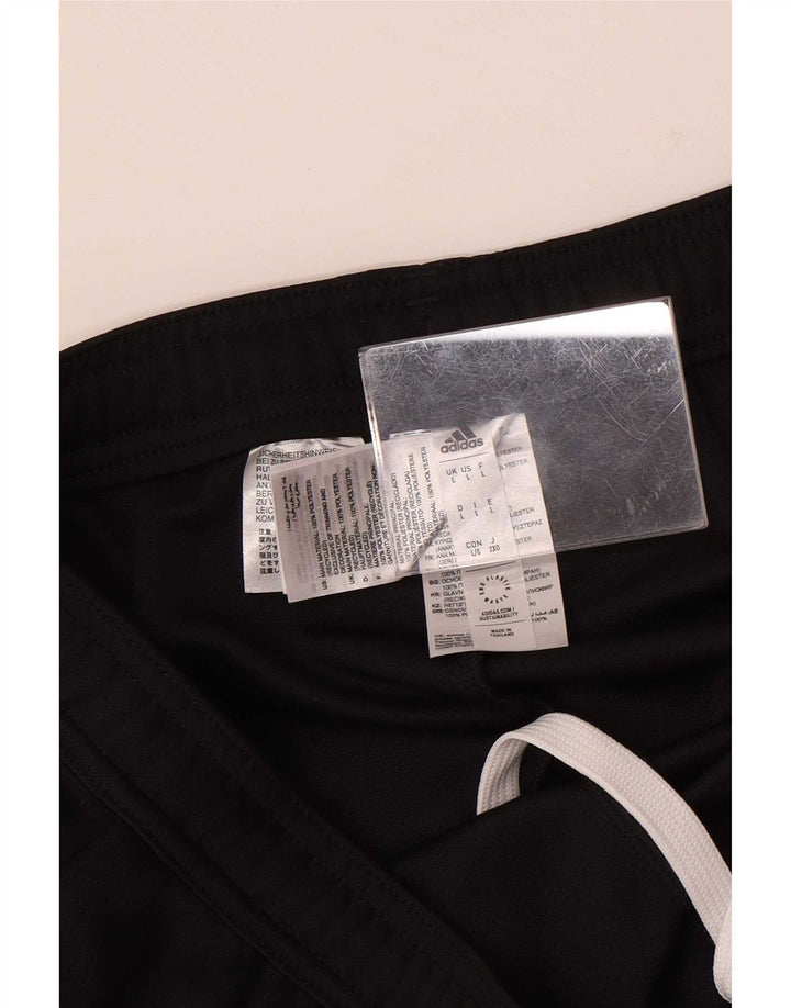 Pantaloni de trening Adidas pentru bărbați, mari, negru, poliester