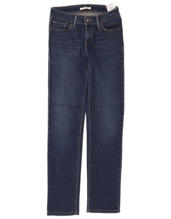 Blugi Levi's 712 Slim pentru femei W26 L29 Bumbac albastru