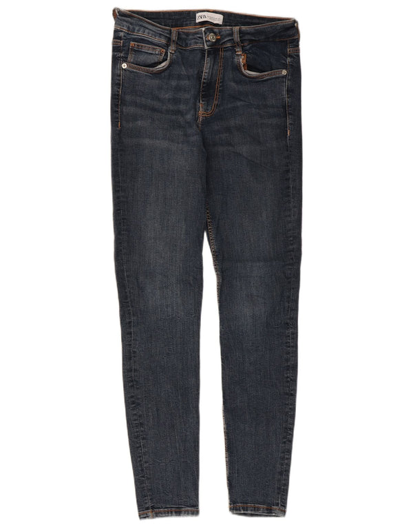 Blugi skinny dama Zara EU 38 Mici L28 L27 Albastru