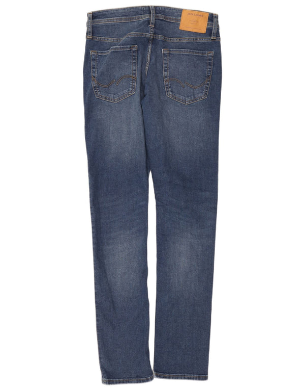 Blugi Jack & Jones GLENN Slim pentru bărbați W30 L34 Bumbac albastru