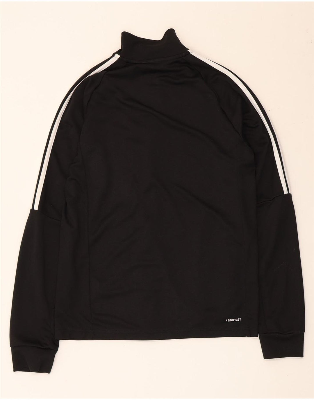 Jachetă de top pentru trening Aeroready pentru bărbați Adidas UK 38/40 Poliester mediu negru