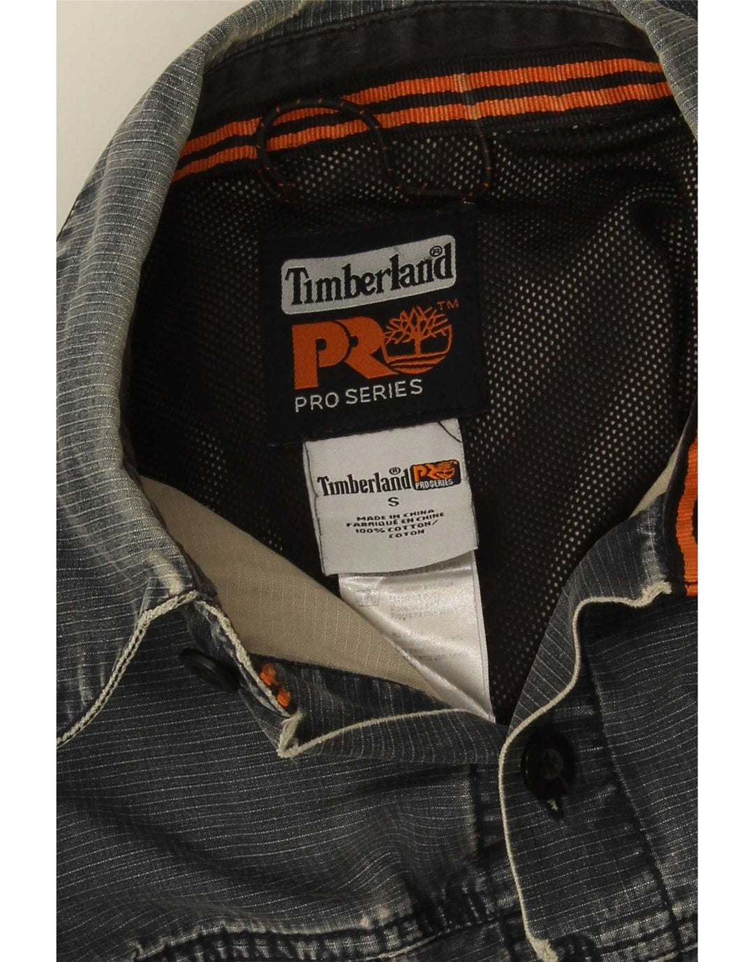 Cămașă Timberland pentru bărbați, bumbac, albastru marin