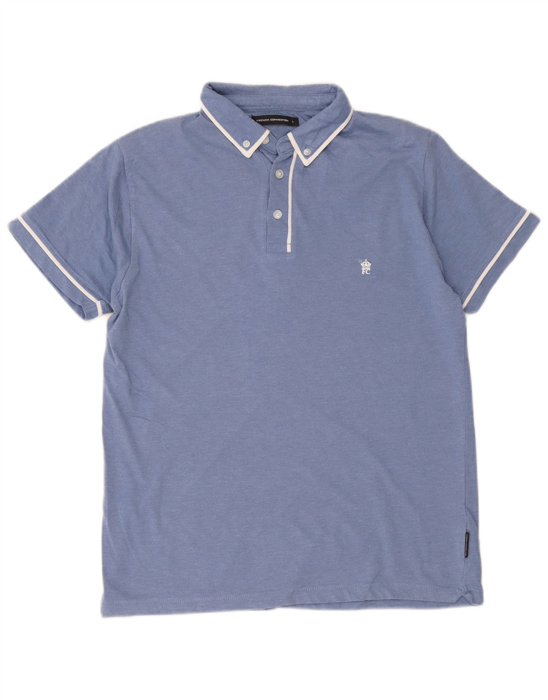 Tricou polo pentru bărbați French Connection, mare, albastru, bumbac